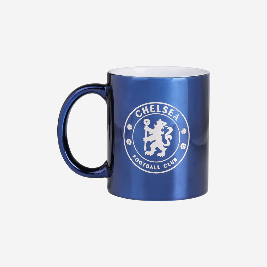 Chelsea FC Metallic Blue Mug FOCO - FOCO.com | UK & IRE