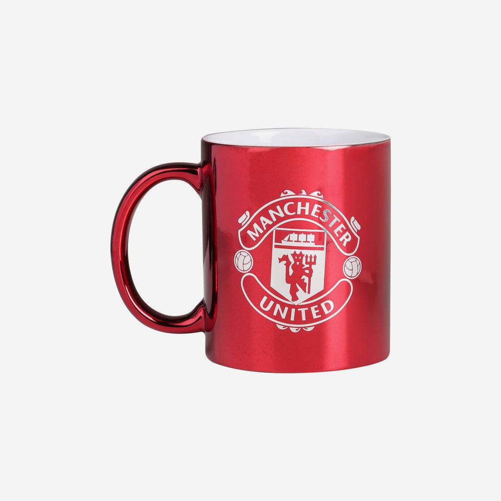 Manchester United FC Metallic Red Mug FOCO - FOCO.com | UK & IRE