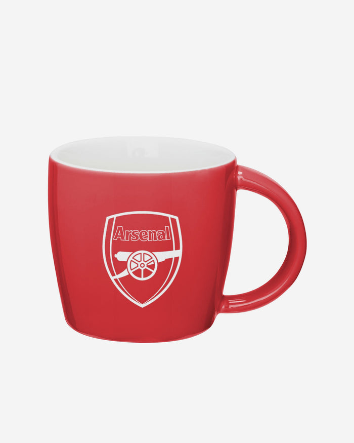 Arsenal FC Sandblasted Mug FOCO - FOCO.com | UK & IRE