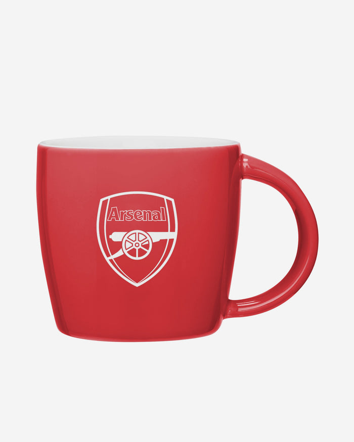 Arsenal FC Sandblasted Mug FOCO - FOCO.com | UK & IRE