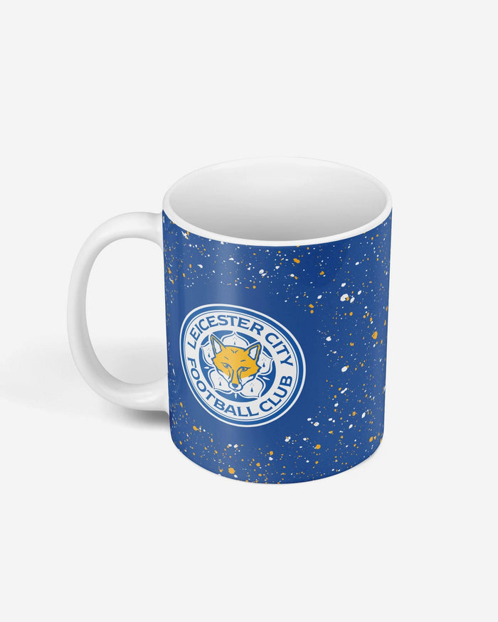Leicester City Paint Splatter Mug FOCO - FOCO.com | UK & IRE