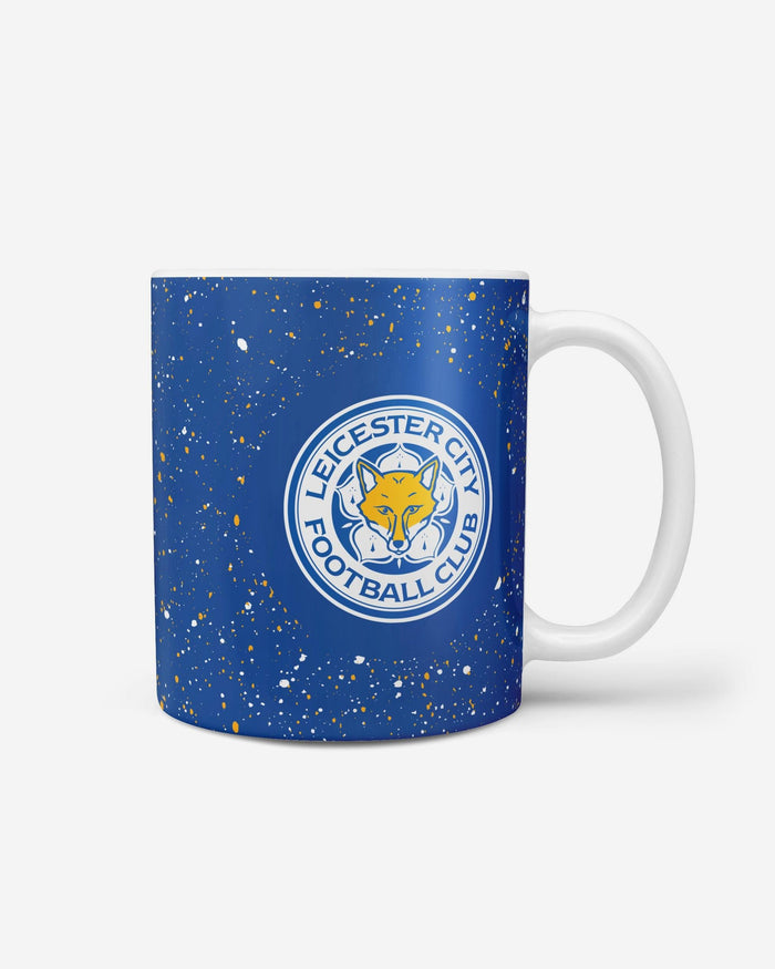 Leicester City Paint Splatter Mug FOCO - FOCO.com | UK & IRE