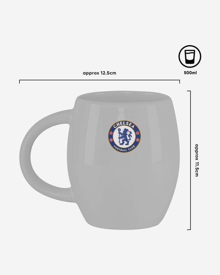 Chelsea FC Grey Tea Tub Mug FOCO - FOCO.com | UK & IRE