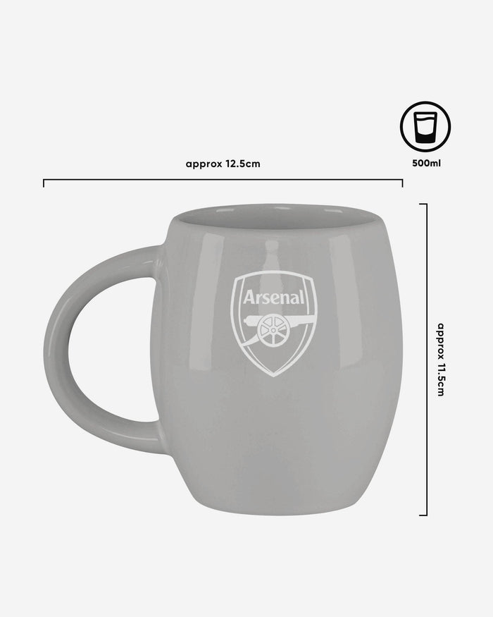 Arsenal FC Grey Tea Tub Mug FOCO - FOCO.com | UK & IRE
