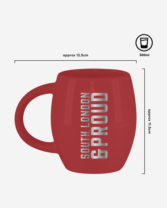Crystal Palace FC Metallic Slogan Tea Tub Mug FOCO - FOCO.com | UK & IRE