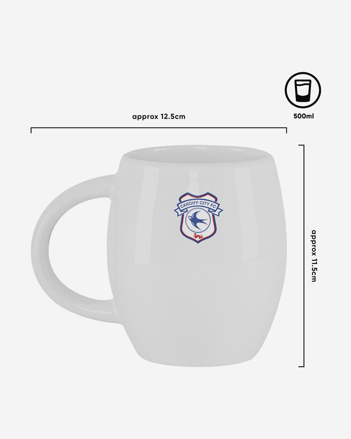 Cardiff City FC White Tea Tub Mug FOCO - FOCO.com | UK & IRE