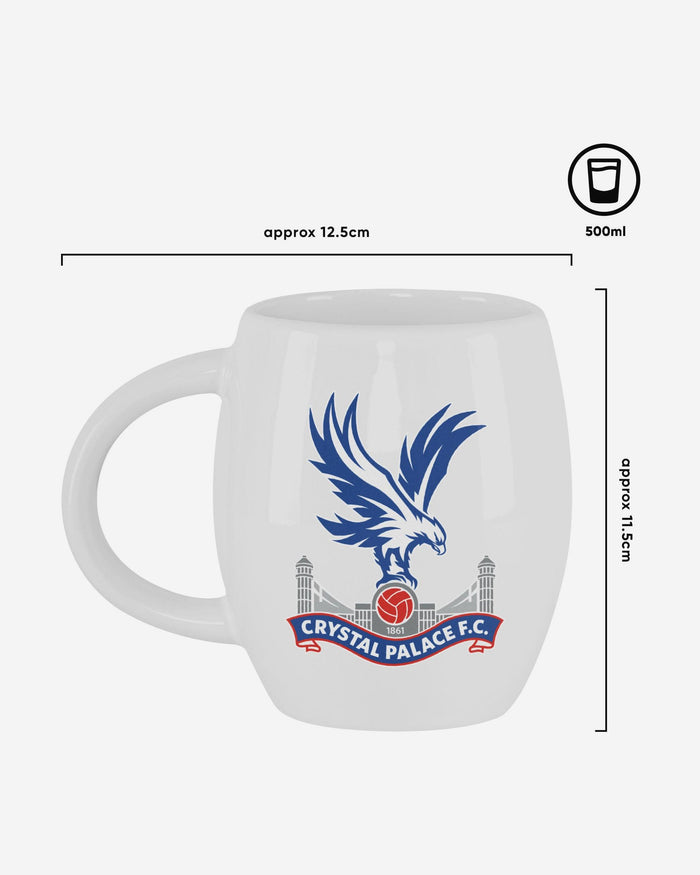 Crystal Palace FC White Tea Tub Mug FOCO - FOCO.com | UK & IRE