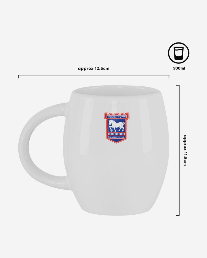 Ipswich Town FC White Tea Tub Mug FOCO - FOCO.com | UK & IRE