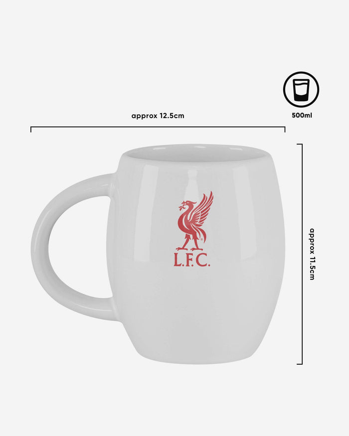 Liverpool FC White Tea Tub Mug FOCO - FOCO.com | UK & IRE