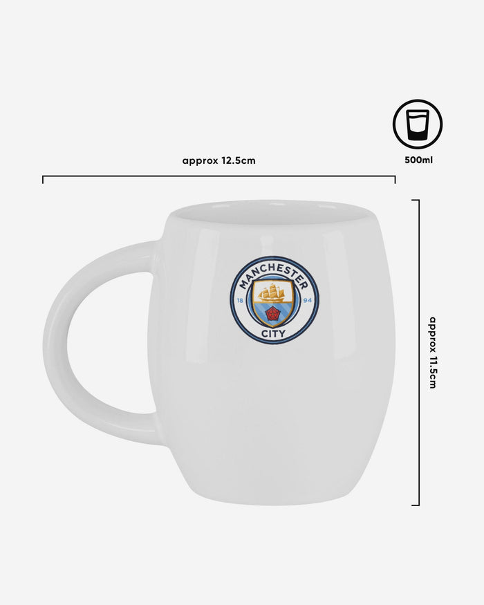 Manchester City FC White Tea Tub Mug FOCO - FOCO.com | UK & IRE