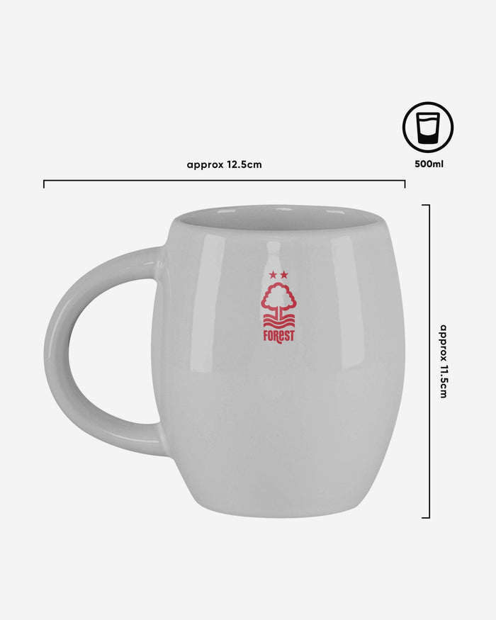Nottingham Forest FC White Tea Tub Mug FOCO - FOCO.com | UK & IRE