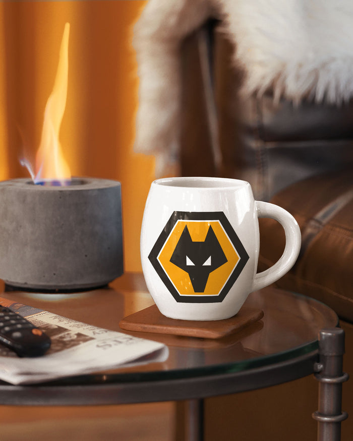 Wolverhampton Wanderers FC White Tea Tub Mug FOCO - FOCO.com | UK & IRE
