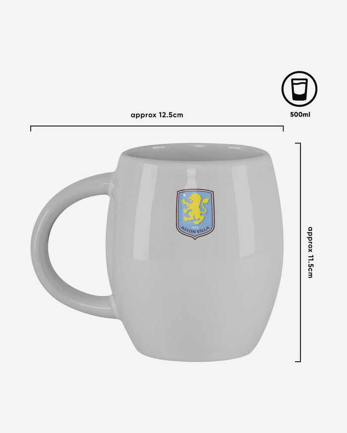 Aston Villa FC White Tea Tub Mug FOCO - FOCO.com | UK & IRE