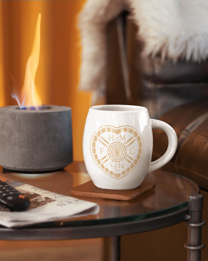 Heart of Midlothian FC Metallic Slogan Tea Tub Mug FOCO - FOCO.com | UK & IRE