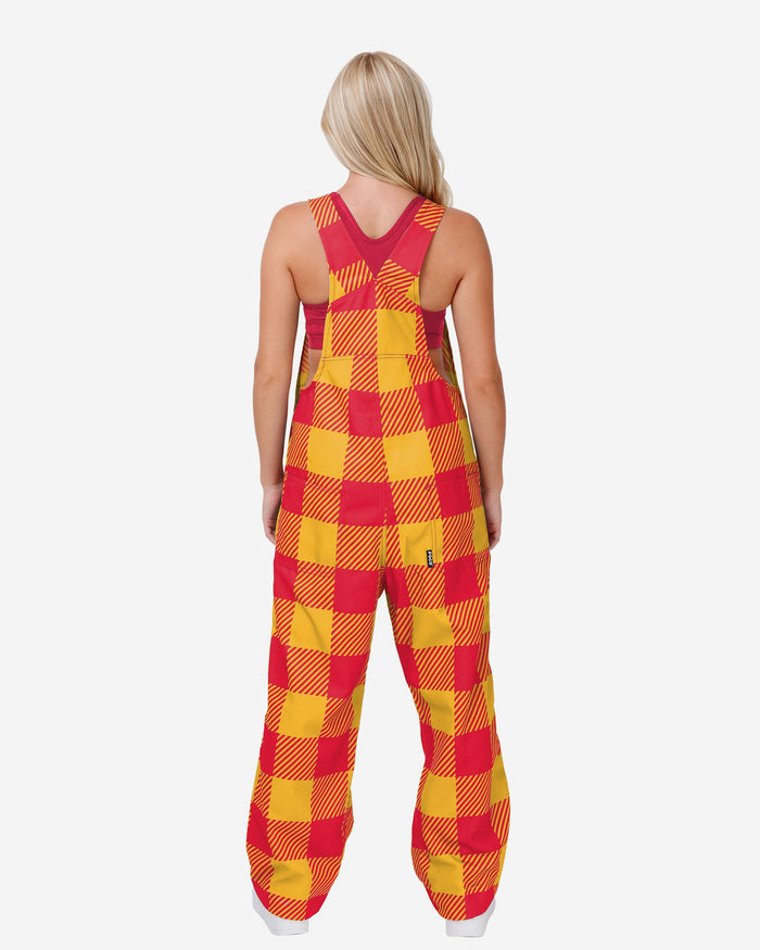 Kansas City Chiefs Womens Plaid Bib Dungarees FOCO - FOCO.com | UK & IRE