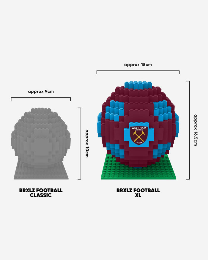 West Ham United FC BRXLZ XL Football FOCO - FOCO.com | UK & IRE