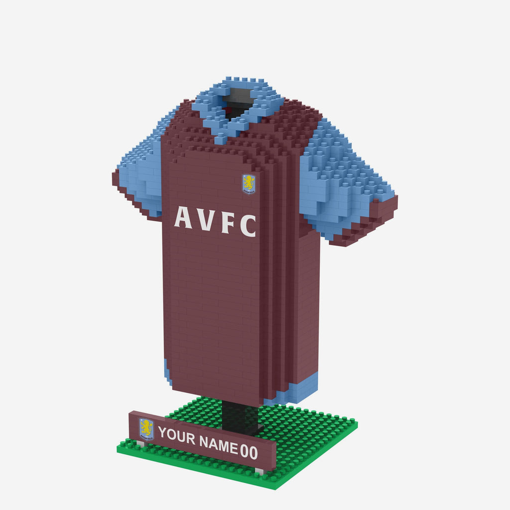 Aston Villa FC Personalised BRXLZ Home Shirt FOCO - FOCO.com | UK & IRE