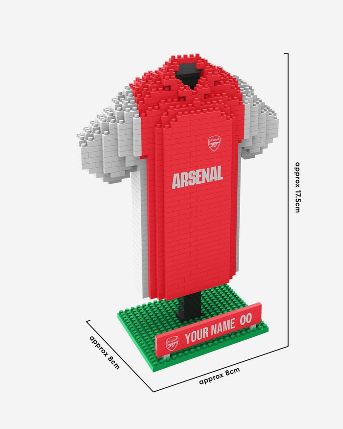 Arsenal FC Personalised BRXLZ Home Shirt FOCO - FOCO.com | UK & IRE