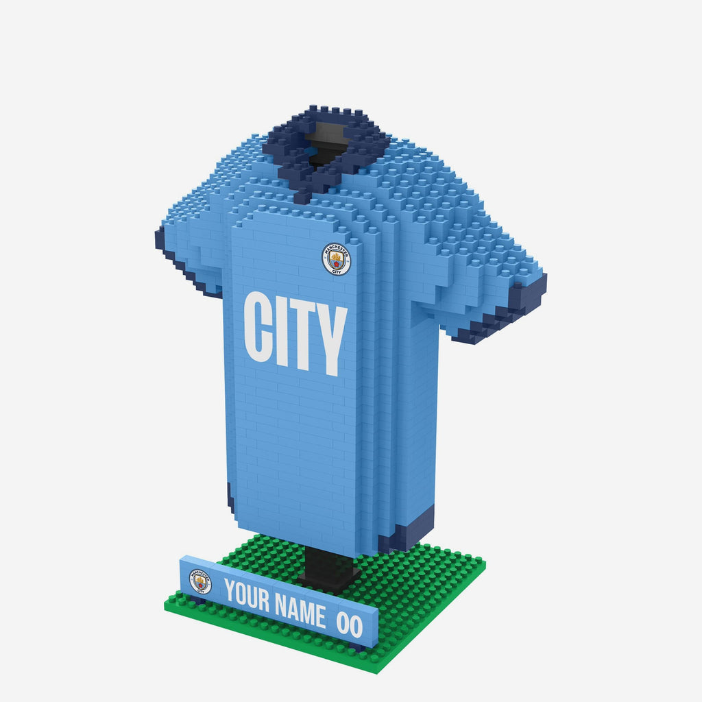 Manchester City FC Personalised BRXLZ Home Shirt FOCO - FOCO.com | UK & IRE