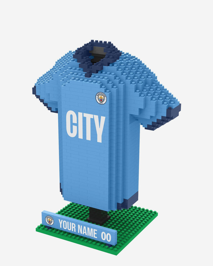 Manchester City FC Personalised BRXLZ Home Shirt FOCO - FOCO.com | UK & IRE