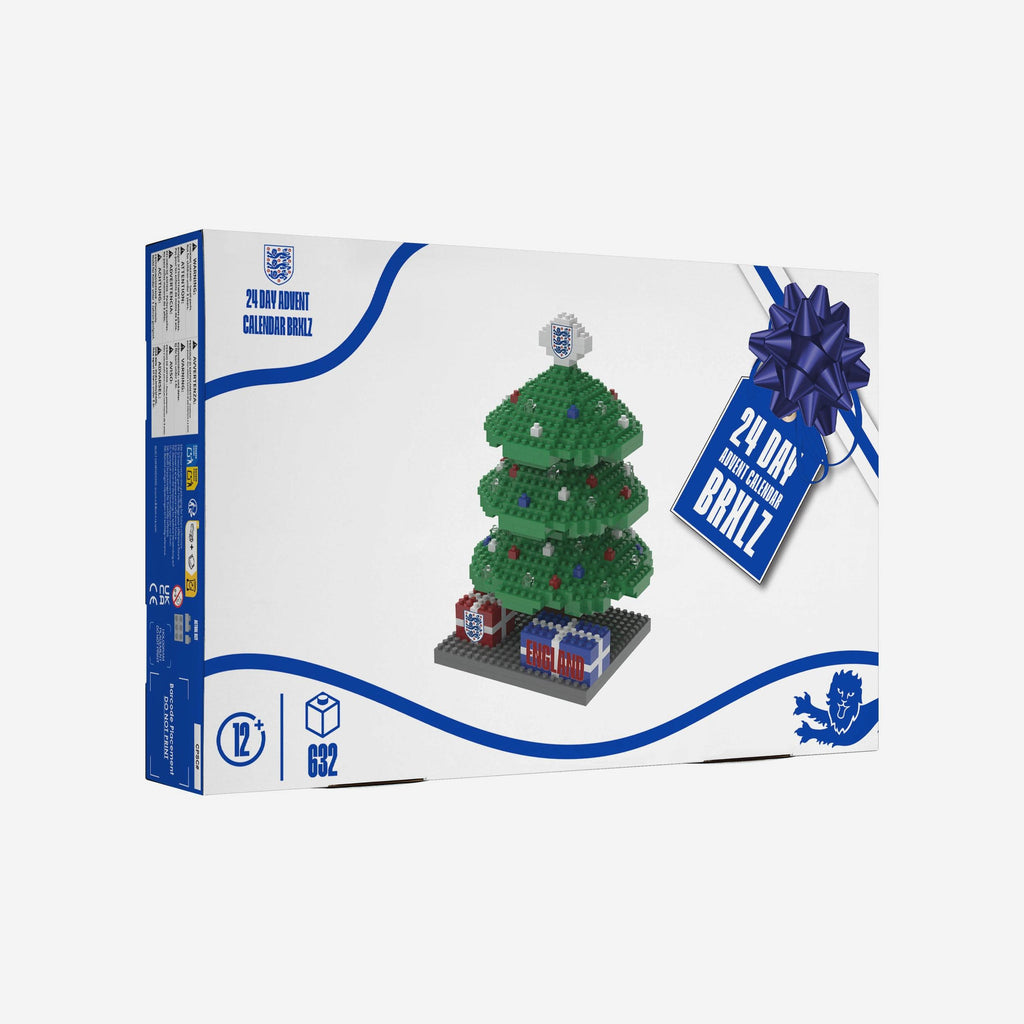 England BRXLZ Tree Advent Calendar FOCO - FOCO.com | UK & IRE