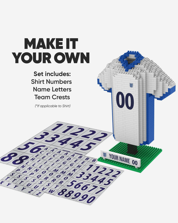 England Personalised Home BRXLZ Shirt FOCO - FOCO.com | UK & IRE