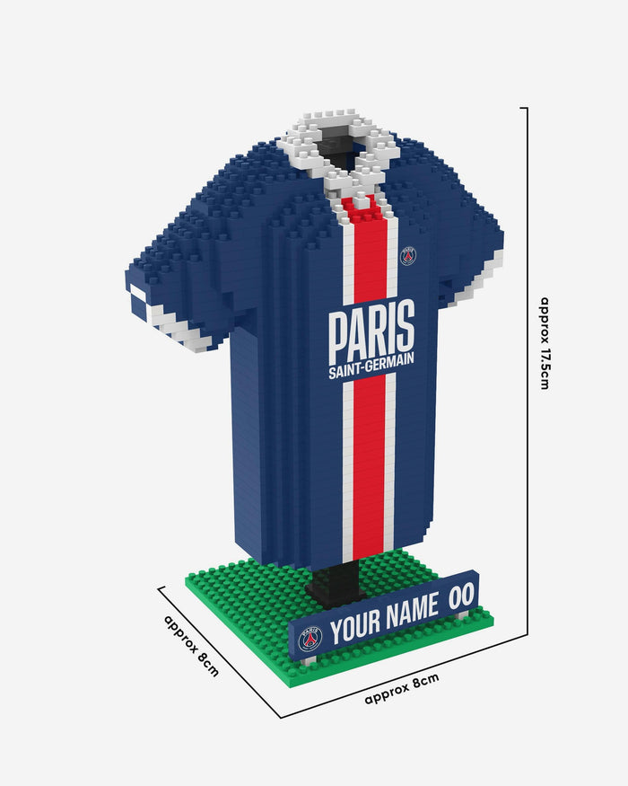 Paris Saint-Germain FC Personalised BRXLZ Home Shirt FOCO - FOCO.com | UK & IRE