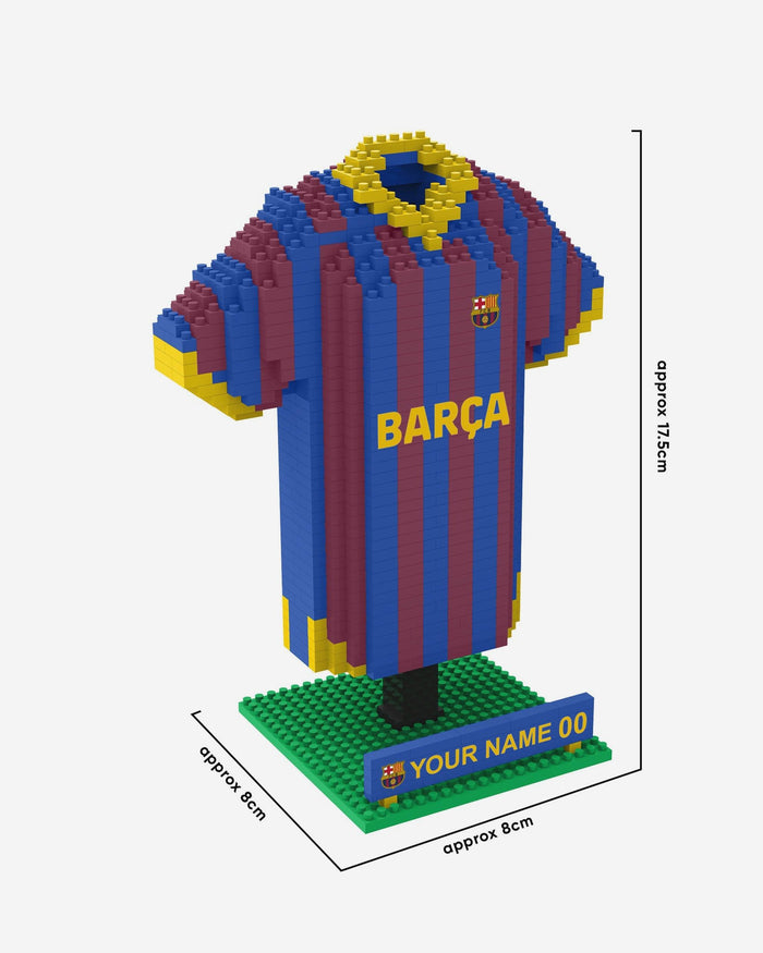 FC Barcelona Personalised BRXLZ Home Shirt FOCO - FOCO.com | UK & IRE