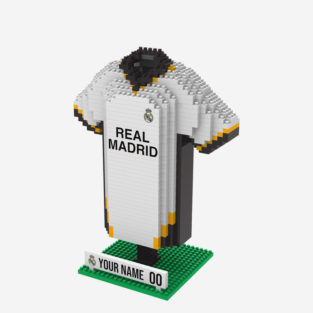 Real Madrid CF Personalised BRXLZ Home Shirt FOCO - FOCO.com | UK & IRE