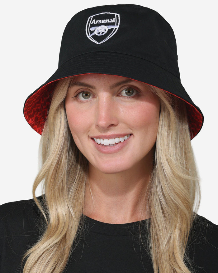 Arsenal FC Pixel Reversible Bucket Hat FOCO - FOCO.com | UK & IRE