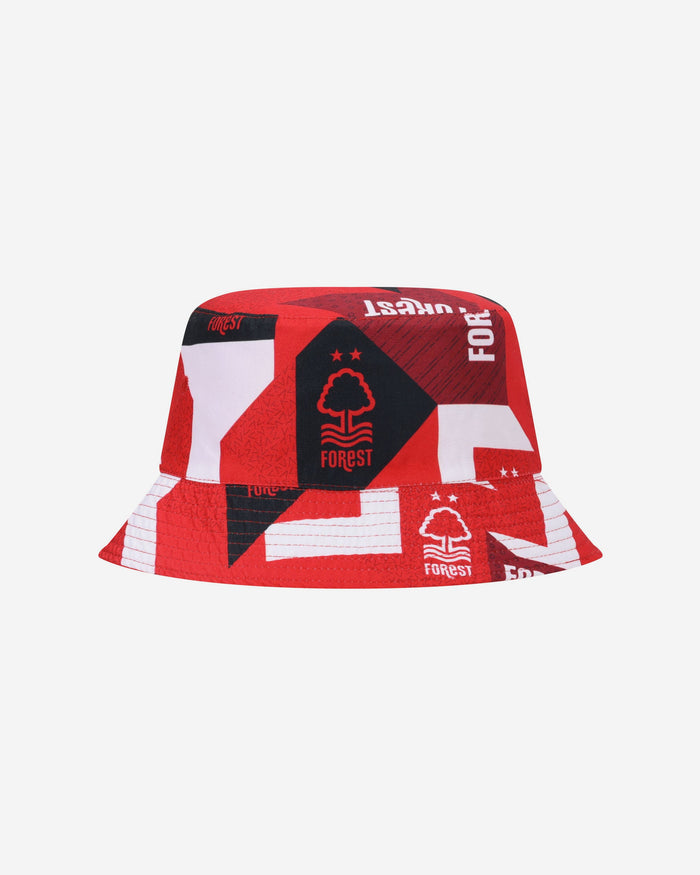 Nottingham Forest FC Geo Reversible Bucket Hat FOCO - FOCO.com | UK & IRE