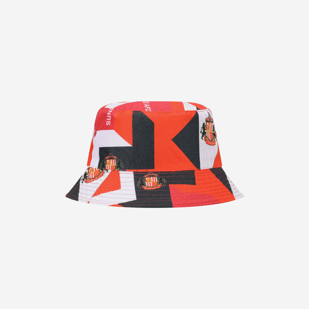 Sunderland AFC Geo Reversible Bucket Hat FOCO - FOCO.com | UK & IRE