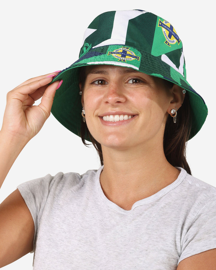 Northern Ireland Original Geo Reversible Bucket Hat FOCO - FOCO.com | UK & IRE