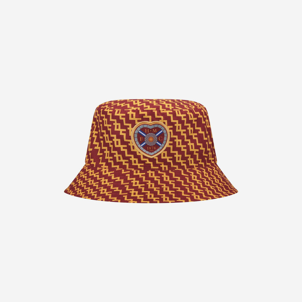 Heart of Midlothian FC Pixel Reversible Bucket Hat FOCO - FOCO.com | UK & IRE