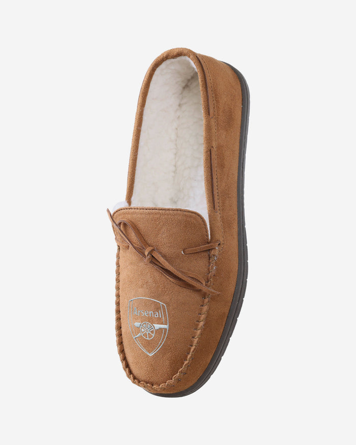 Arsenal FC Suede Moccasin Slipper FOCO - FOCO.com | UK & IRE