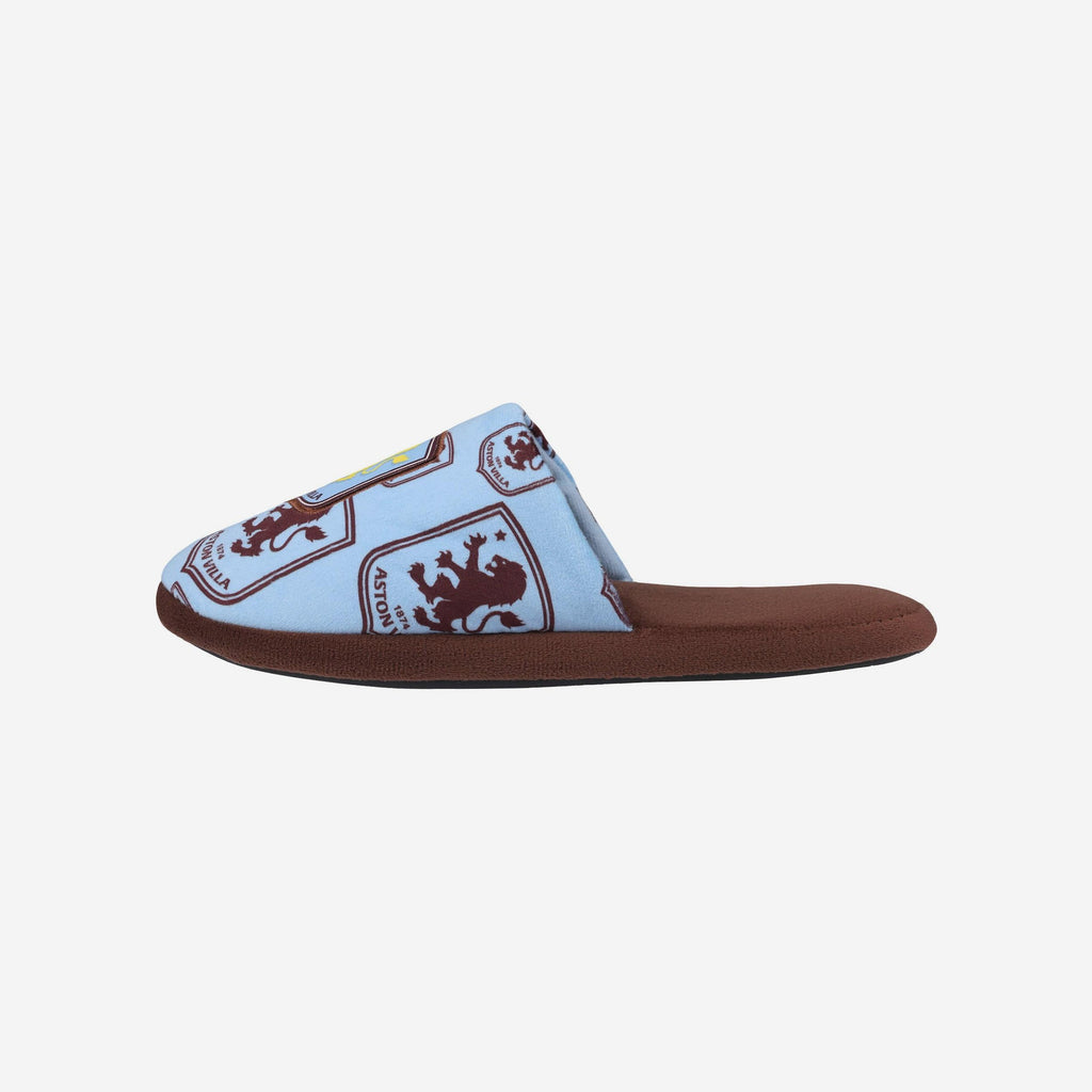 Aston Villa FC All Over Print Slipper FOCO - FOCO.com | UK & IRE