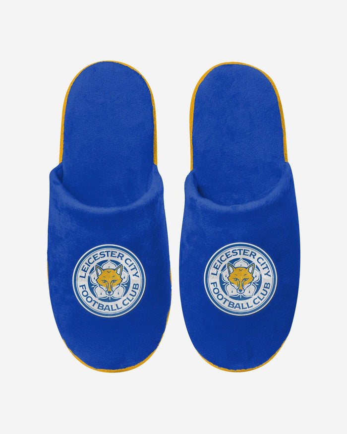 Leicester City Split Colour Slide Slipper FOCO - FOCO.com | UK & IRE