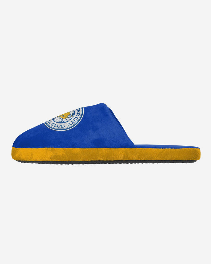 Leicester City Split Colour Slide Slipper FOCO S - FOCO.com | UK & IRE
