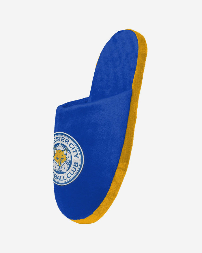 Leicester City Split Colour Slide Slipper FOCO - FOCO.com | UK & IRE