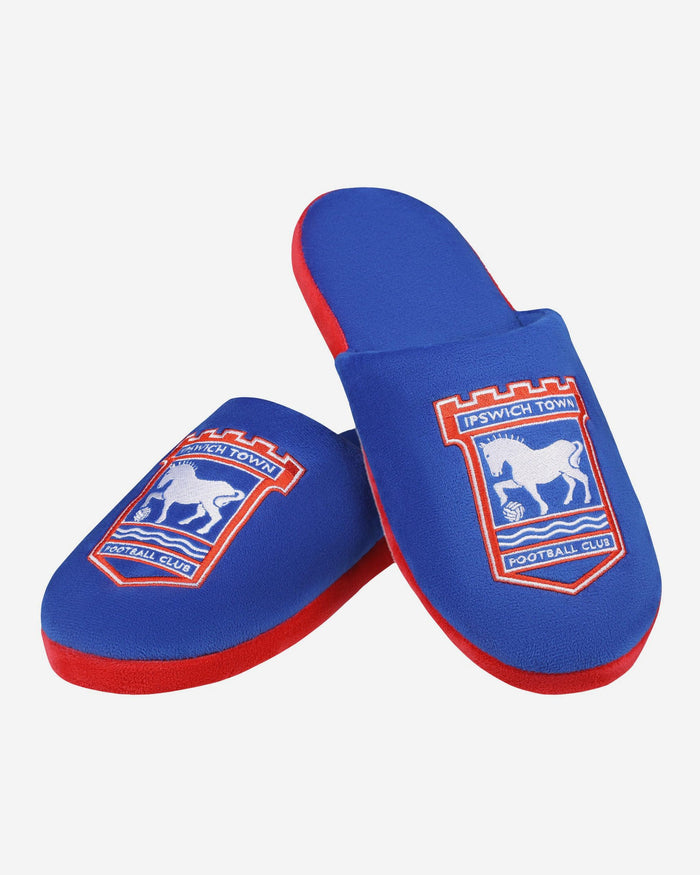 Ipswich Town FC Split Colour Slide Slipper FOCO - FOCO.com | UK & IRE