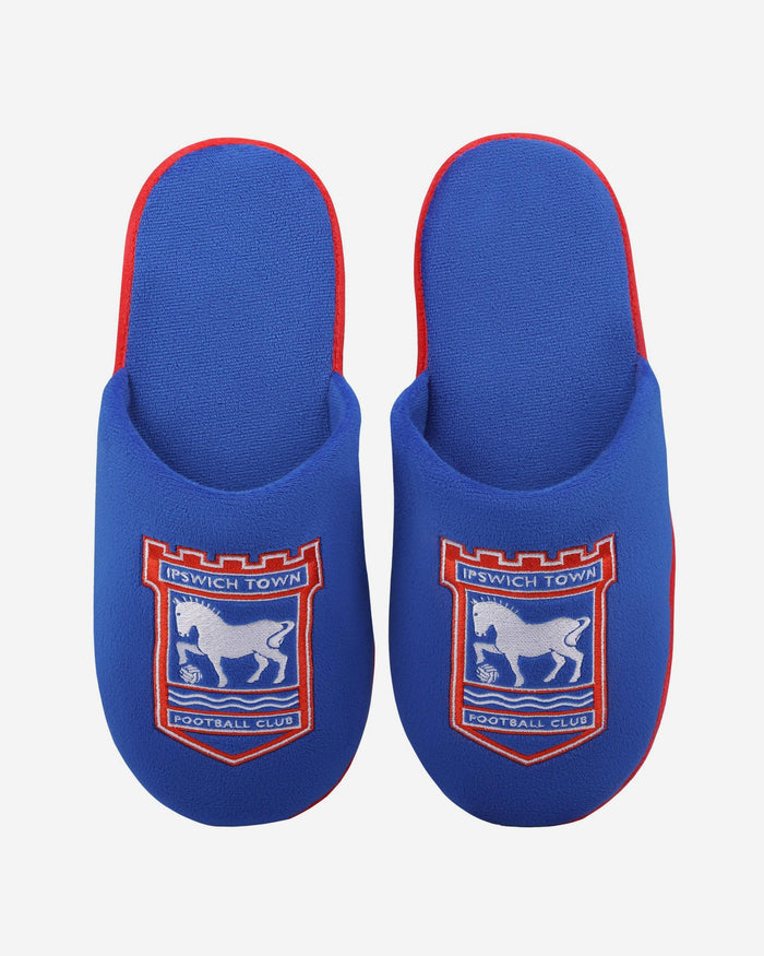 Ipswich Town FC Split Colour Slide Slipper FOCO - FOCO.com | UK & IRE