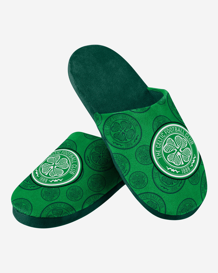 Celtic FC All Over Print Slippers FOCO - FOCO.com | UK & IRE