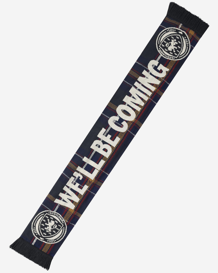 Scotland Slogan Tartan Scarf FOCO - FOCO.com | UK & IRE
