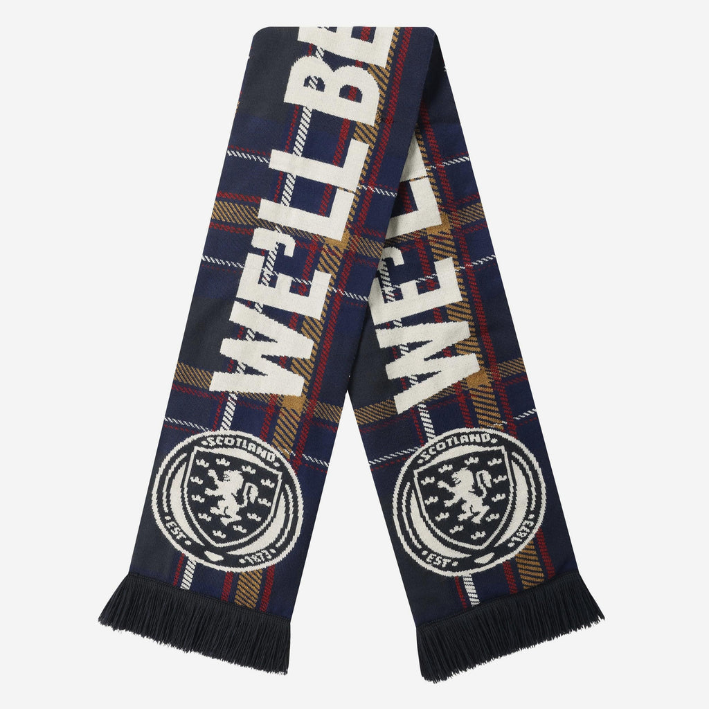 Scotland Slogan Tartan Scarf FOCO - FOCO.com | UK & IRE