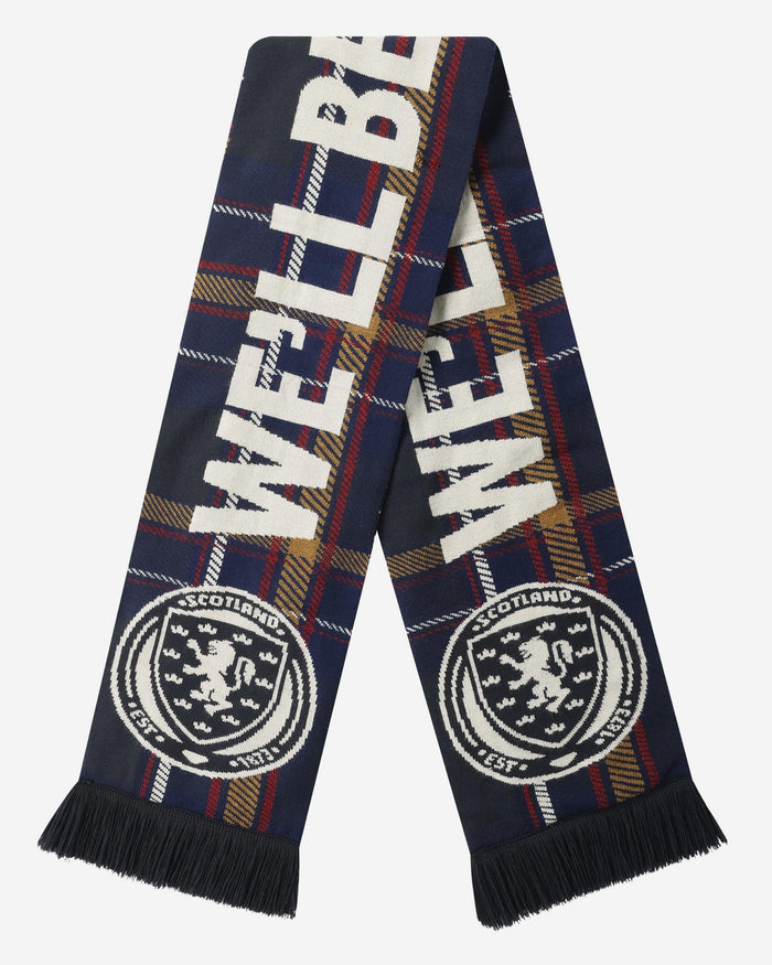 Scotland Slogan Tartan Scarf FOCO - FOCO.com | UK & IRE