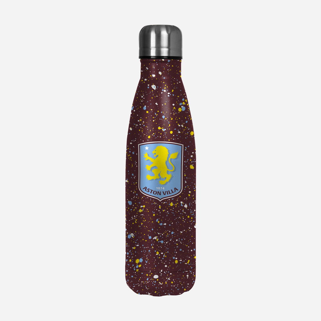 Aston Villa FC Paint Splatter Cool 500 mL Bottle FOCO - FOCO.com | UK & IRE