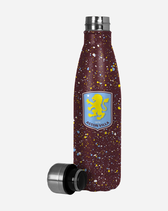 Aston Villa FC Paint Splatter Cool 500 mL Bottle FOCO - FOCO.com | UK & IRE