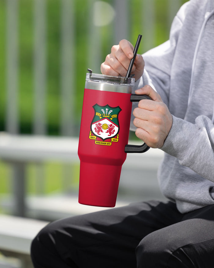 Wrexham AFC Team Crest 1.1 Litre Tumbler FOCO - FOCO.com | UK & IRE