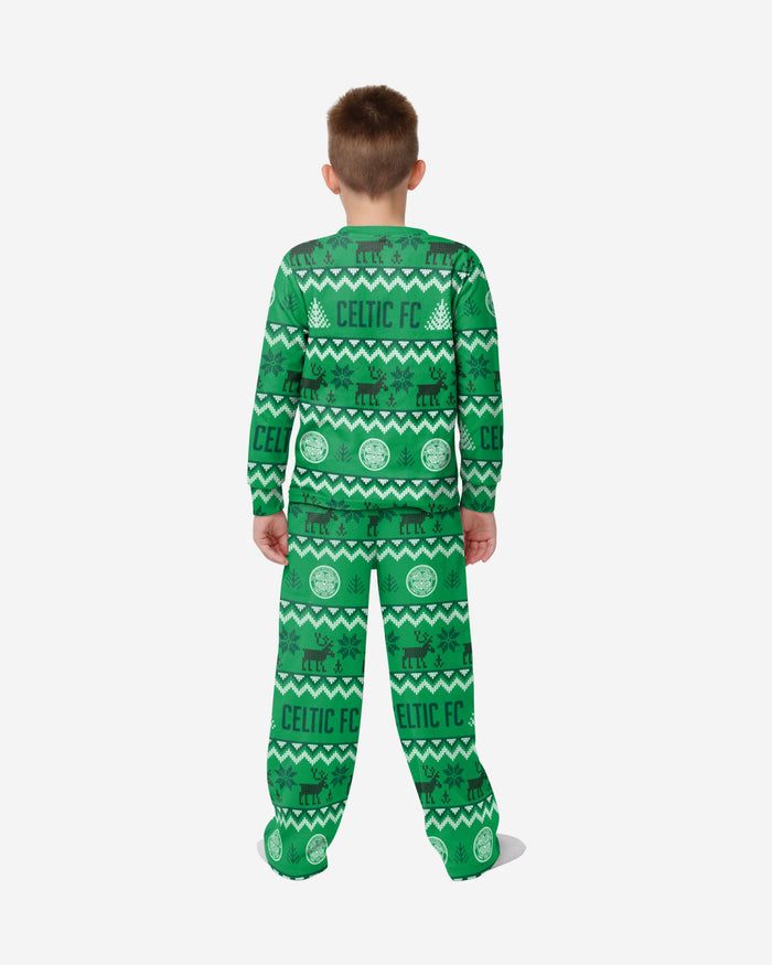 Celtic FC Youth Ugly Pattern Family Holiday Pyjamas FOCO - FOCO.com | UK & IRE