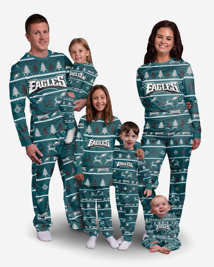 Philadelphia Eagles Youth Family Holiday Pyjamas FOCO - FOCO.com | UK & IRE